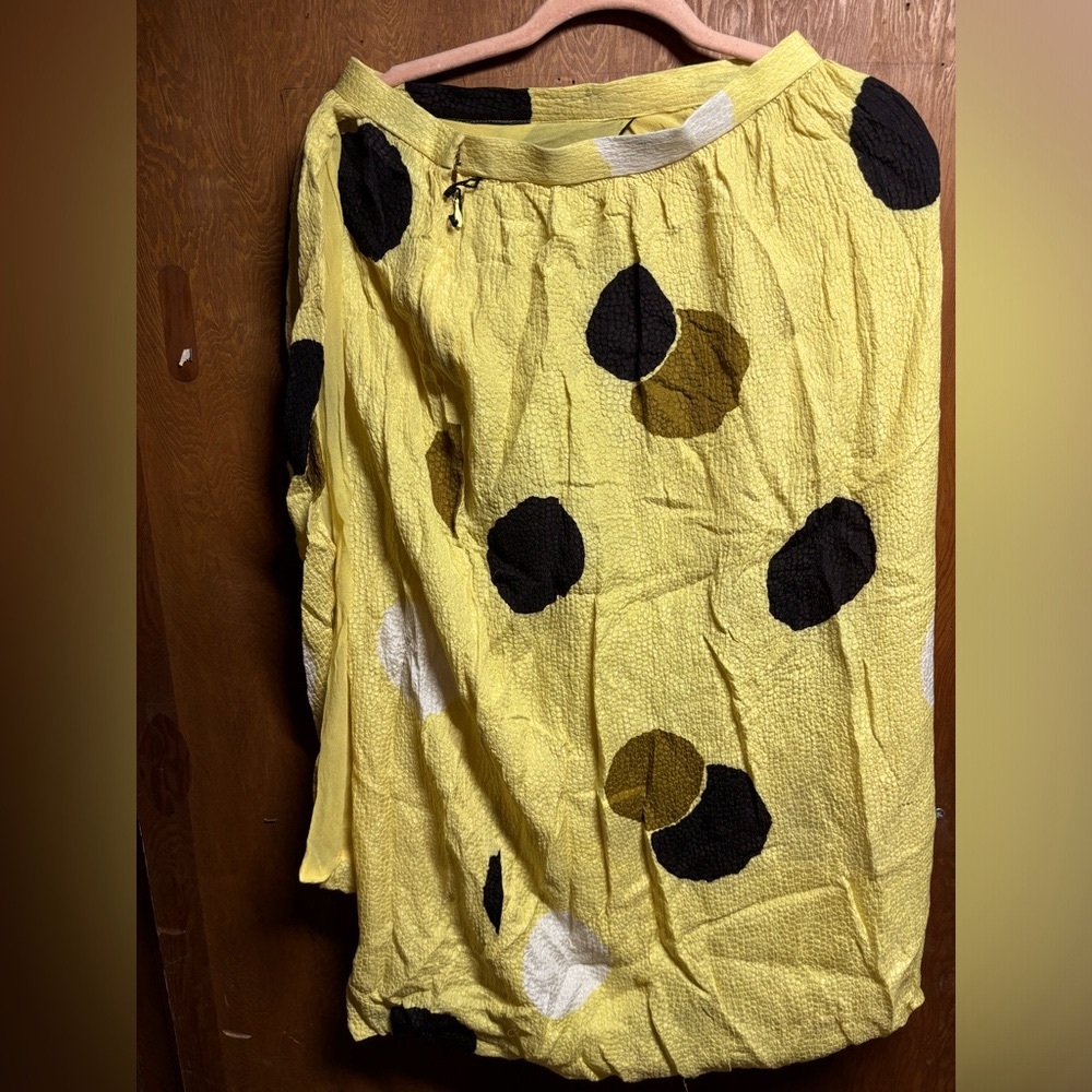 Beautiful 🤩 Yellow polka dot Retro Skirt